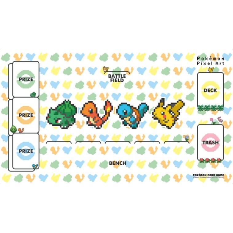 ポケモンカードゲーム 海外ポケモンセンター限定 プレイマット Pixel