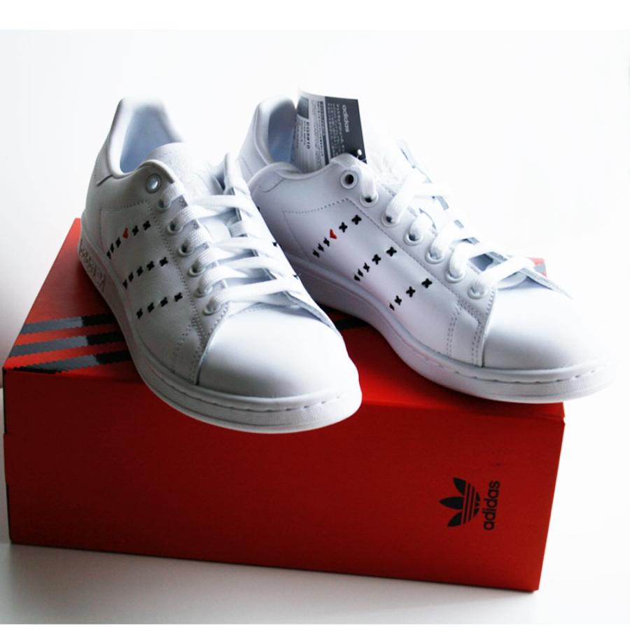 アディダス Adidas スタンスミス ホワイト ハート キスマーク スニーカー レディース 24 5cm Adidaseg5810 ジョリータイム 通販 Yahoo ショッピング