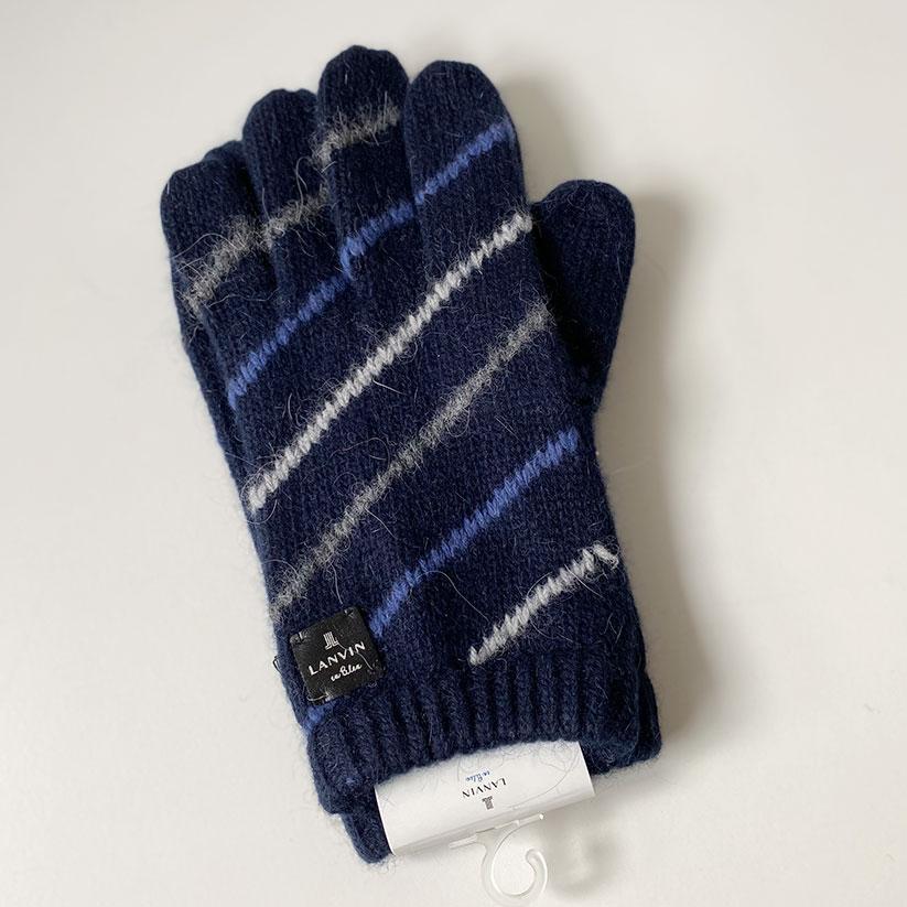 LANVIN en Bleu 【送料無料メール便】ランバンオンブルー メンズ 手袋