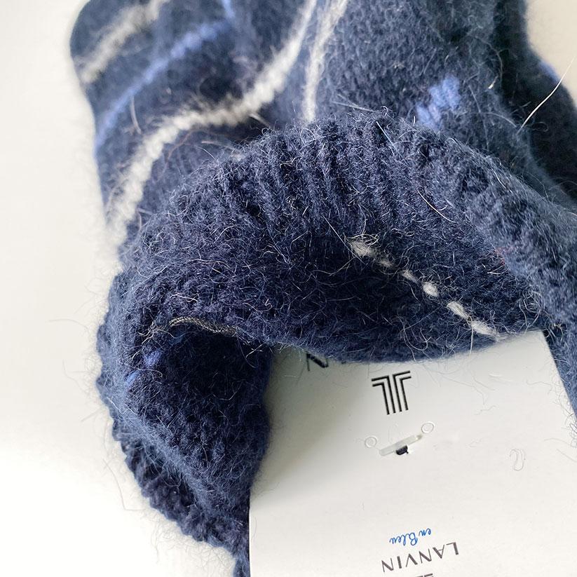 LANVIN en Bleu 【送料無料メール便】ランバンオンブルー メンズ 手袋