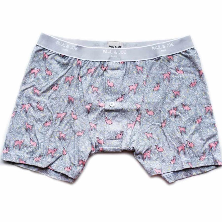 ポール ジョー メンズ ボタンフライ ボクサー バンビ うさぎ アッシュグレー Lサイズ 新品 Pjmbtbara ジョリータイム 通販 Yahoo ショッピング