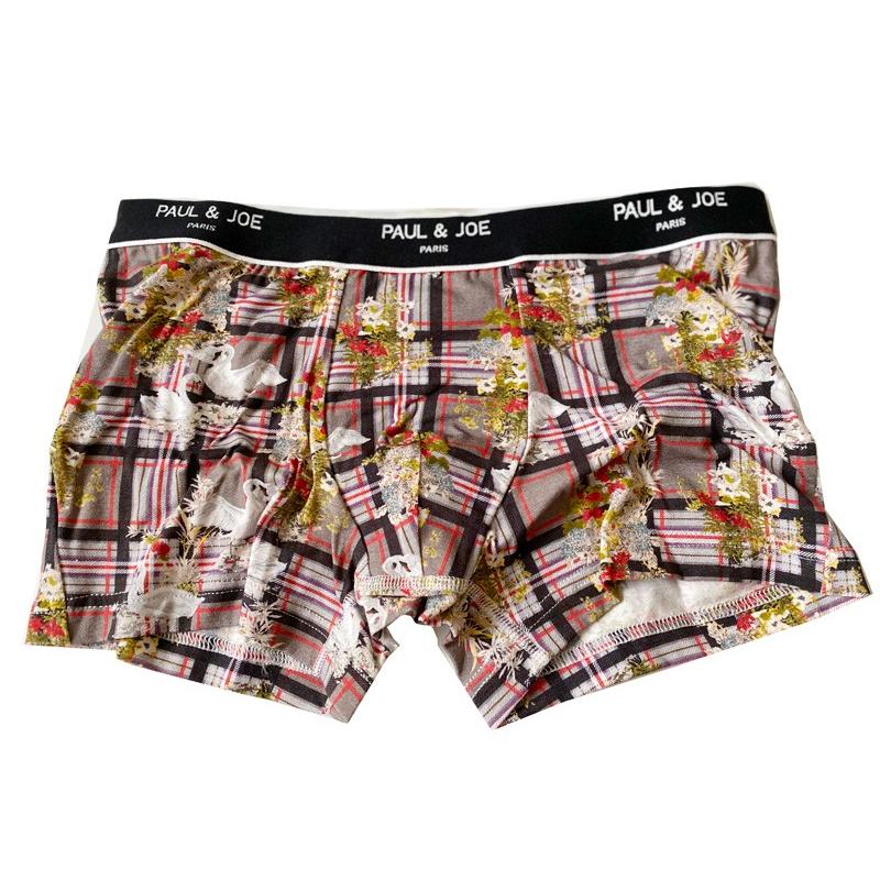 ポール ジョー メンズ ボクサーブリーフ スワン チェック柄 グレー Mサイズ 新品 Pjmbxswrgy ジョリータイム 通販 Yahoo ショッピング