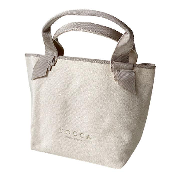 Tocca トッカ トートバッグ キャンバス生地 ベージュ リボン ロゴ刺繍 アイボリー Toccakw0304 ジョリータイム 通販 Yahoo ショッピング