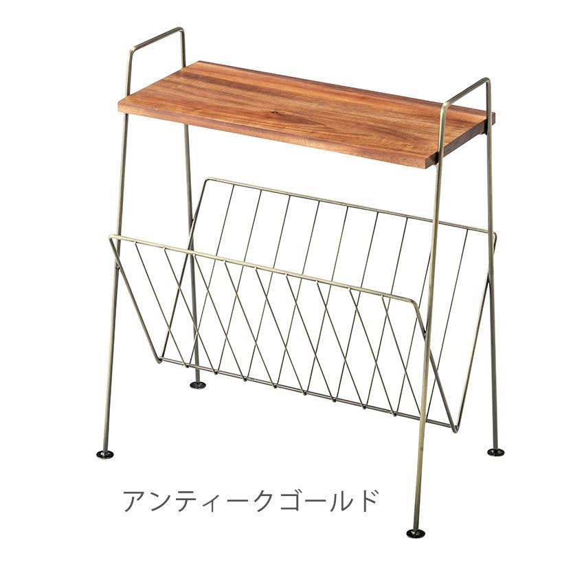 サイドテーブル テーブル 机 マガジンラック｜jonan-interior｜02
