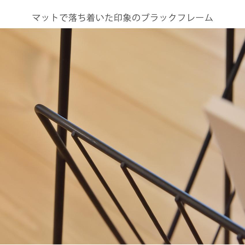 サイドテーブル テーブル 机 マガジンラック｜jonan-interior｜11