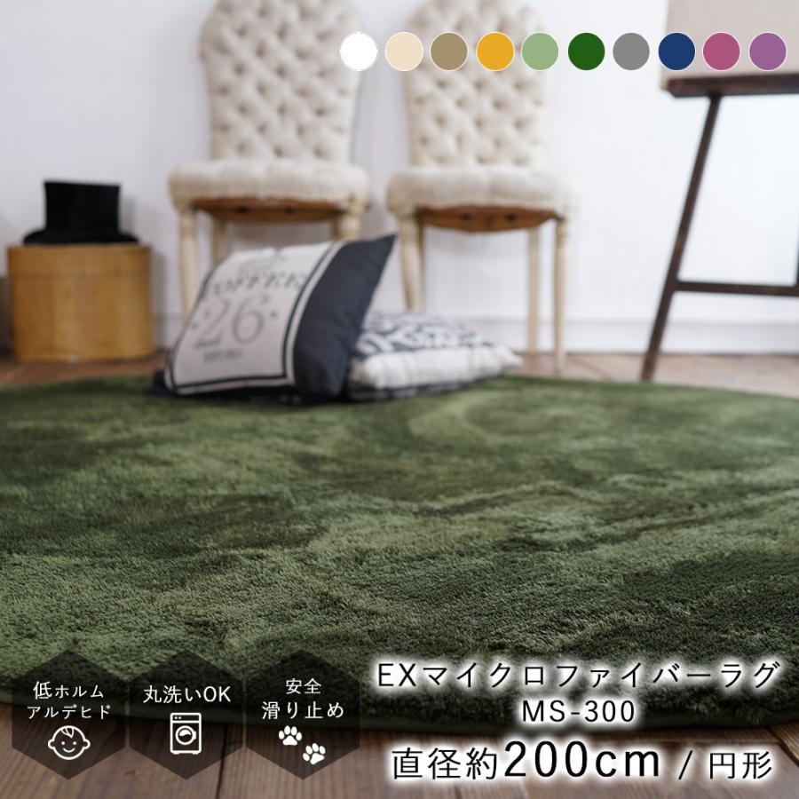 ラグ おしゃれ ラグマット 北欧 洗える Exマイクロファイバーラグ 直径0cm円形 Neot 81 Neore 通販 Yahoo ショッピング