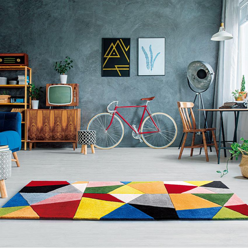 ラグ ラグマット 東リ 140 0cm カラフル ミッドセンチュリー おしゃれ かわいい 北欧 Tor38 Tor38 Neore 通販 Yahoo ショッピング