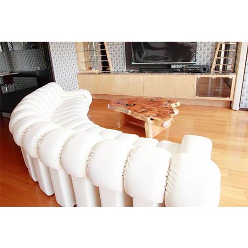 スネークソファー 本革15連セット（4人掛け用） アームユニット 2