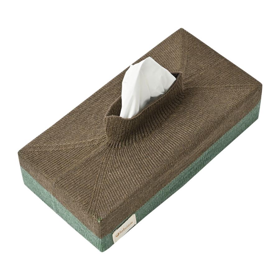 fabrizm ティッシュカバー kisete キセテ 麻ニット フィット