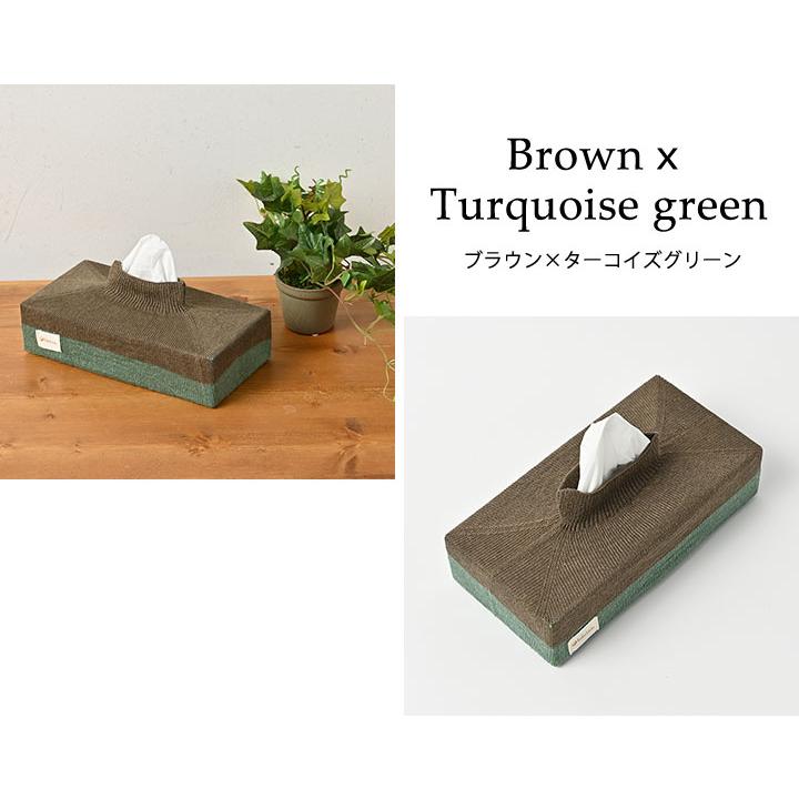 ティッシュカバー kisete キセテ 麻ニット フィット 日本製 fabrizm ティッシュケース ティッシュボックス おしゃれ かわいい 爆買 | fabrizm | 02