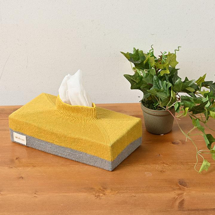 ティッシュカバー kisete キセテ 麻ニット フィット 日本製 fabrizm ティッシュケース ティッシュボックス おしゃれ かわいい 爆買 | fabrizm | 07