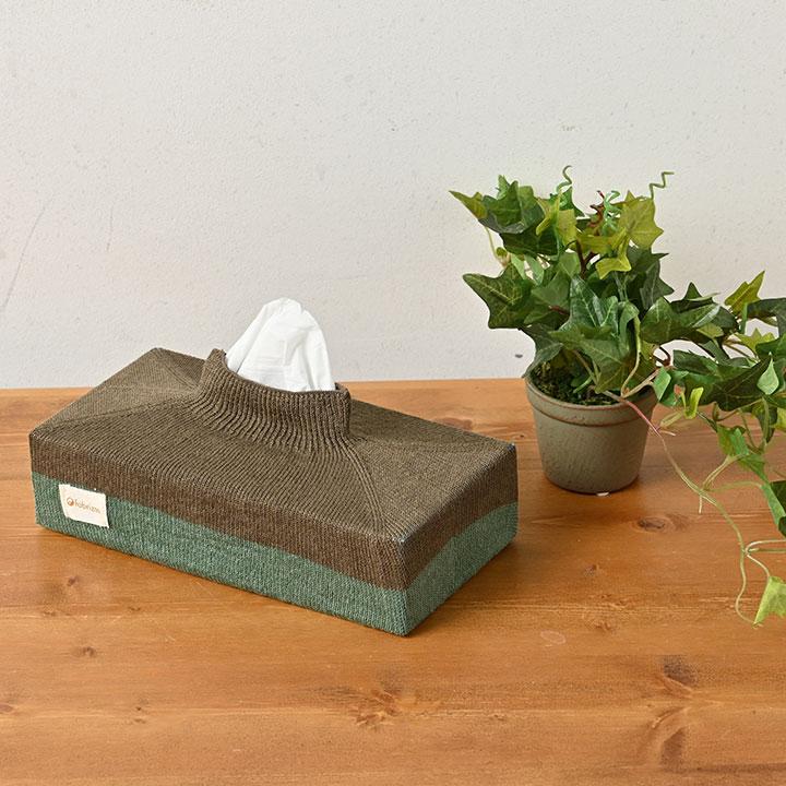 ティッシュカバー kisete キセテ 麻ニット フィット 日本製 fabrizm ティッシュケース ティッシュボックス おしゃれ かわいい 爆買 | fabrizm | 08