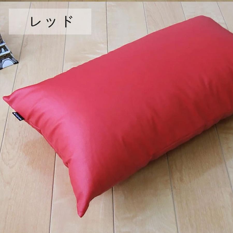 クッションカバー 長方形 50×30 無地 カラーレザー 日本製 fabrizm 背当てカバー 枕カバー おしゃれ かわいい ペット用 撥水 爆買 | fabrizm | 06