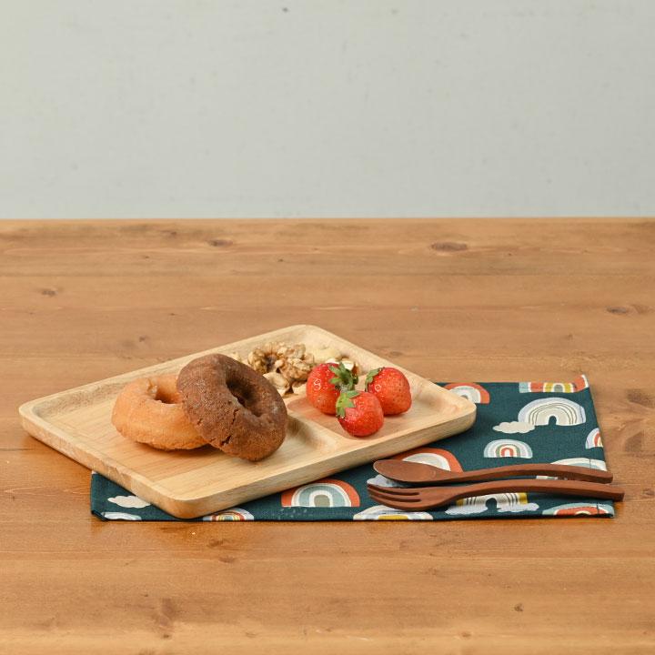 ランチョンマット 子供 小学校 おしゃれ 北欧 布 キッズランチョンマット 30×20cm レインボー 日本製 fabrizm 幼稚園 保育園 ティーマット 吸水 爆買 | fabrizm | 07