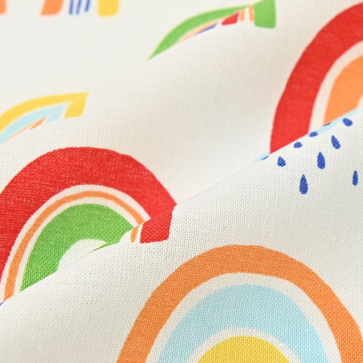 巾着袋 きんちゃく 小 Sサイズ 20×24cm 小学校 小学生 保育園 幼稚園 入園 入学 レインボー 日本製 fabrizm 給食袋 コップ入れ 男の子 女の子 キッズ 子供 爆買 | fabrizm | 11