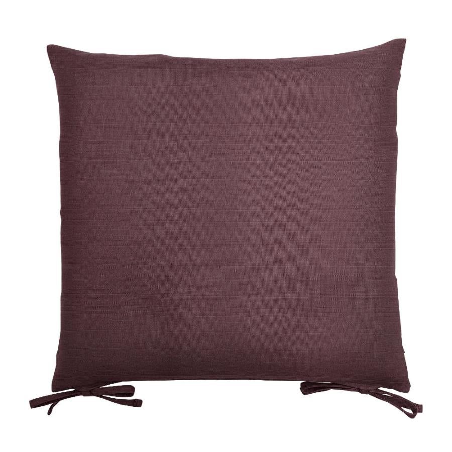 シートクッションカバー 椅子用 クッションカバー 座布団カバー ひも付き 45×45cm つむぎ 日本製 fabrizm いす用 ダイニングチェア用 爆買 | fabrizm | 12