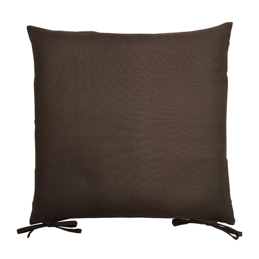 シートクッションカバー 椅子用 クッションカバー 座布団カバー ひも付き 45×45cm つむぎ 日本製 fabrizm いす用 ダイニングチェア用 爆買 | fabrizm | 14