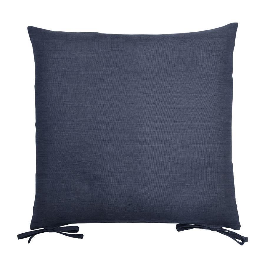 シートクッションカバー 椅子用 クッションカバー 座布団カバー ひも付き 45×45cm つむぎ 日本製 fabrizm いす用 ダイニングチェア用 爆買 | fabrizm | 16