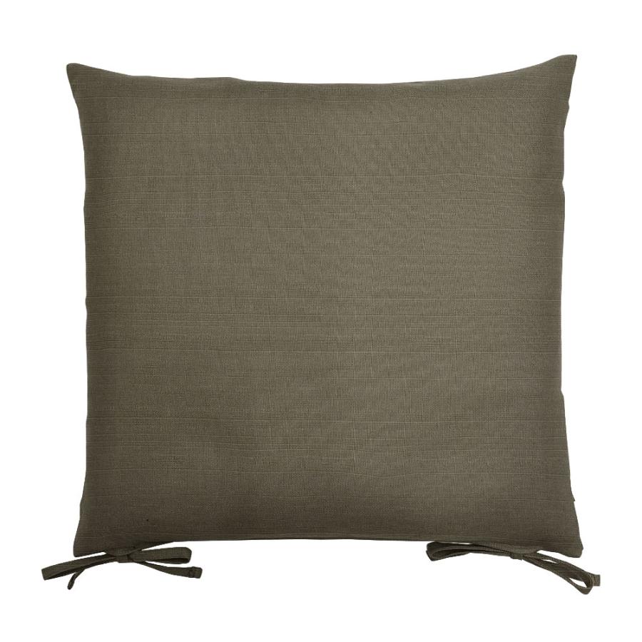 シートクッションカバー 椅子用 クッションカバー 座布団カバー ひも付き 45×45cm つむぎ 日本製 fabrizm いす用 ダイニングチェア用 爆買 | fabrizm | 07