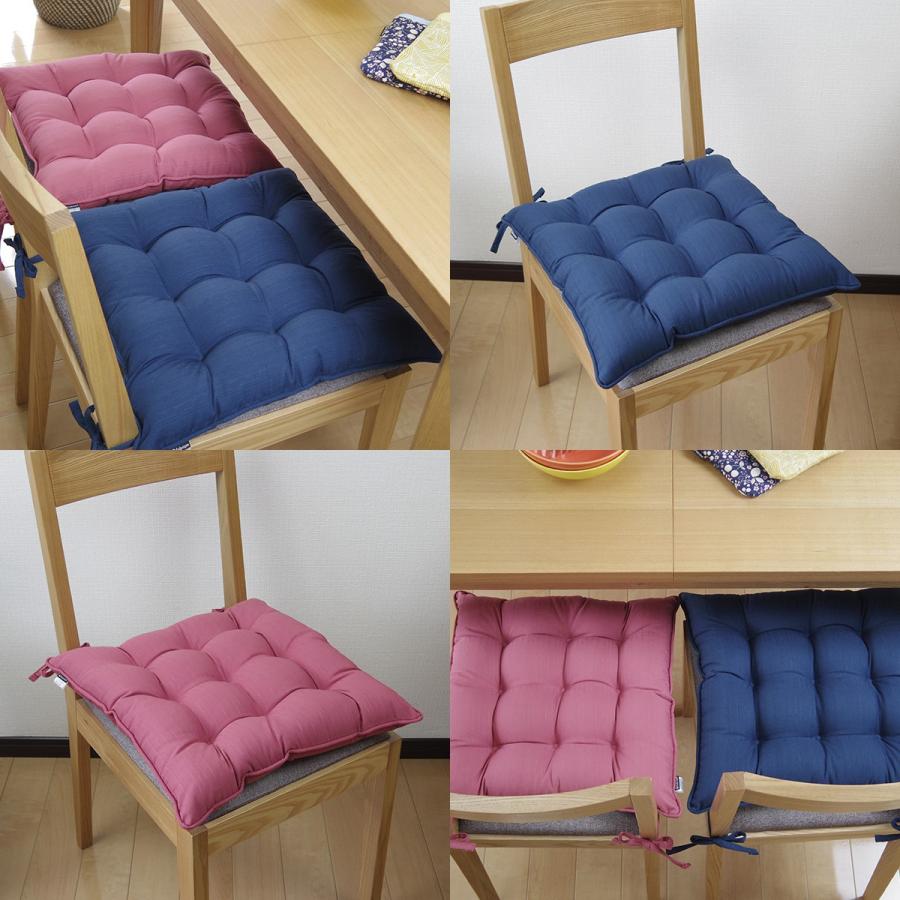 シートクッション 紐付き 椅子用 クッション 座布団 車 無地 つむぎ 12色展開 日本製 Fabrizm 帝人クリスター いす用 ダイニングチェア用 和風 1079 クッション生活 Made In Osaka 通販 Yahoo ショッピング