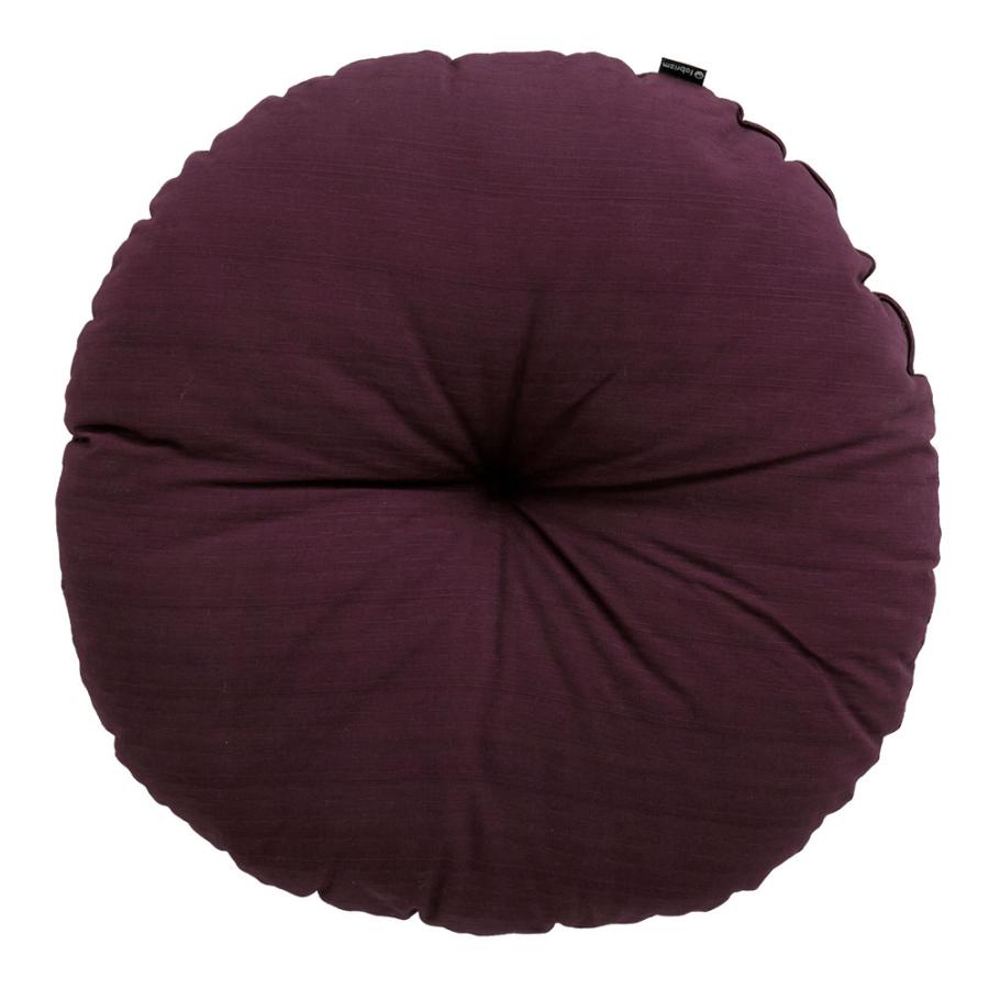 クッション 丸型 フロアクッション ラウンドクッション M つむぎ 日本製 fabrizm 帝人クリスター 座布団 丸座布団 おしゃれ 和風 | fabrizm | 14