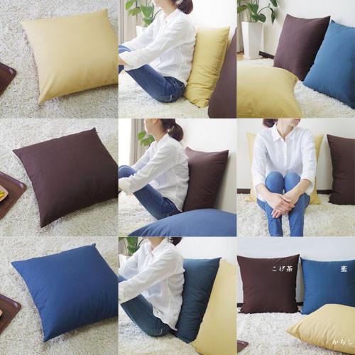 クッションカバー 60×60 無地 60角 つむぎ 12色展開 日本製 fabrizm 背当てカバー 座布団カバー おしゃれ かわいい 和風 敬老の日 爆買 | fabrizm | 05