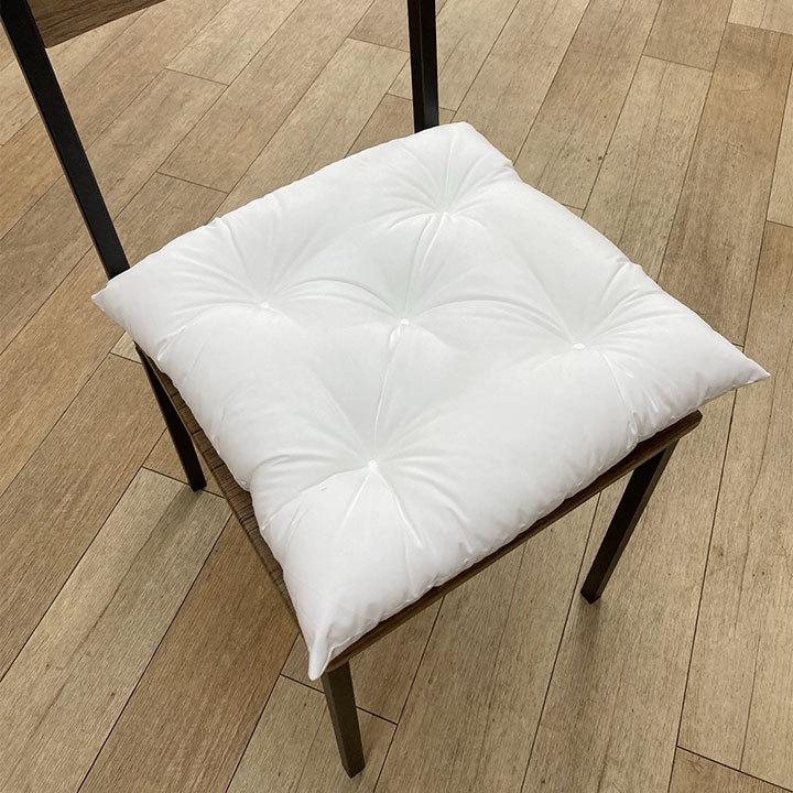 ヌードクッション シートクッション中身 椅子用 いす用 クッションカバー45×45用 ポリエステルわた 帝人クリスター 270g入 日本製 fabrizm 中材 中芯 爆買 | fabrizm | 01