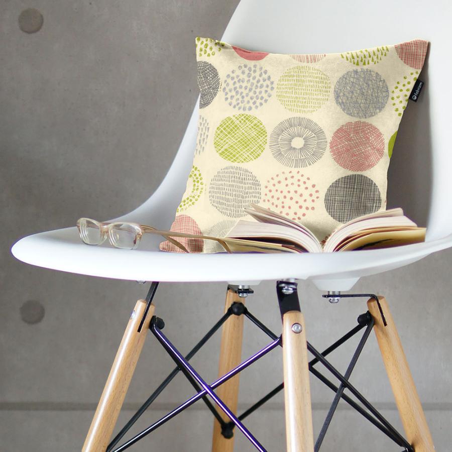 クッションカバー 中身付き 30×30 北欧 30角 モーリー＆ウレタンヌードクッション 日本製 fabrizm 背当てカバー 小さめ 座布団カバー 爆買 | fabrizm | 07