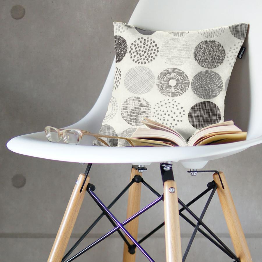 クッションカバー 中身付き 30×30 北欧 30角 モーリー＆アップサイクルフェザーヌードクッション 日本製 fabrizm 背当てカバー 小さめ 爆買 | fabrizm | 05