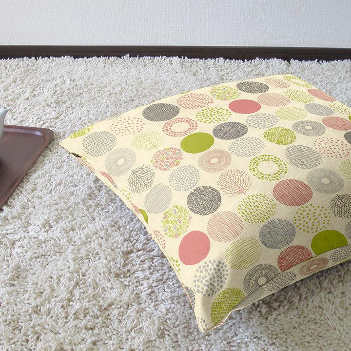 クッションカバー 60×60 北欧 60角 モーリー 日本製 fabrizm 背当てカバー 座布団カバー おしゃれ かわいい 名入れ刺繍OK 爆買 | fabrizm | 06