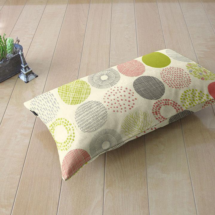 クッションカバー 中身付き 長方形 50×30 北欧 モーリー＆アップサイクルフェザーヌードクッション 日本製 fabrizm 背当てカバー 枕カバー 爆買 | fabrizm | 06