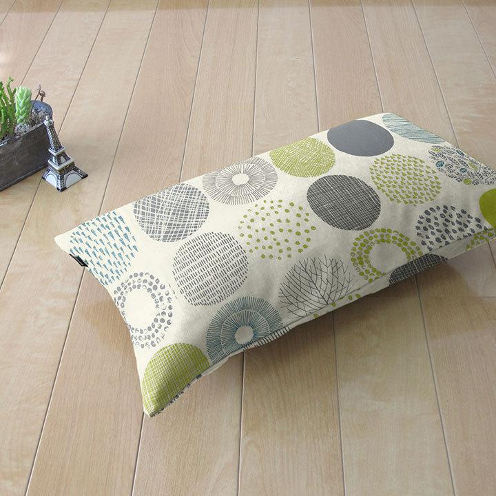 クッションカバー 中身付き 長方形 50×30 北欧 モーリー＆ポリエステルわたヌードクッション 日本製 fabrizm 背当てカバー 枕カバー 爆買 | fabrizm | 05