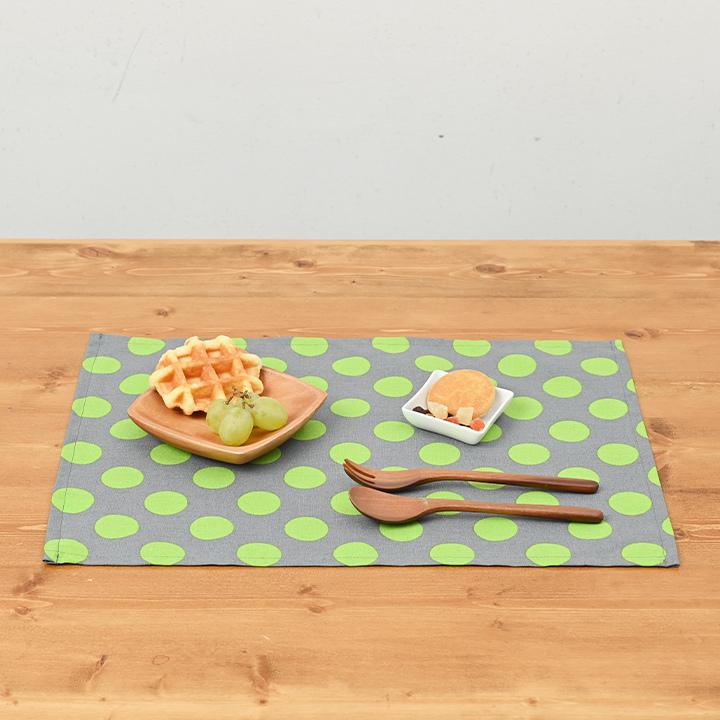 ランチョンマット おしゃれ 北欧 布 42×32cm マーブルドット 日本製 fabrizm ティーマット 子供用 吸水 かわいい 爆買 | fabrizm | 05