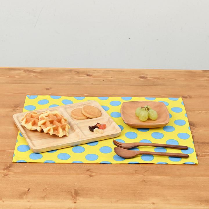 ランチョンマット おしゃれ 北欧 布 42×32cm マーブルドット 日本製 fabrizm ティーマット 子供用 吸水 かわいい 爆買 | fabrizm | 06