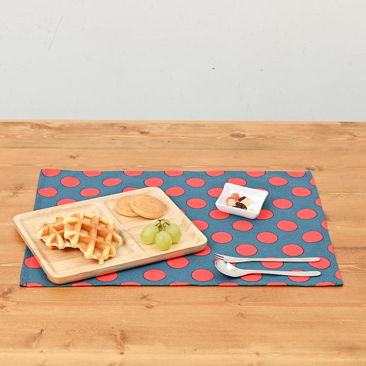 ランチョンマット おしゃれ 北欧 布 42×32cm マーブルドット 日本製 fabrizm ティーマット 子供用 吸水 かわいい 爆買 | fabrizm | 08