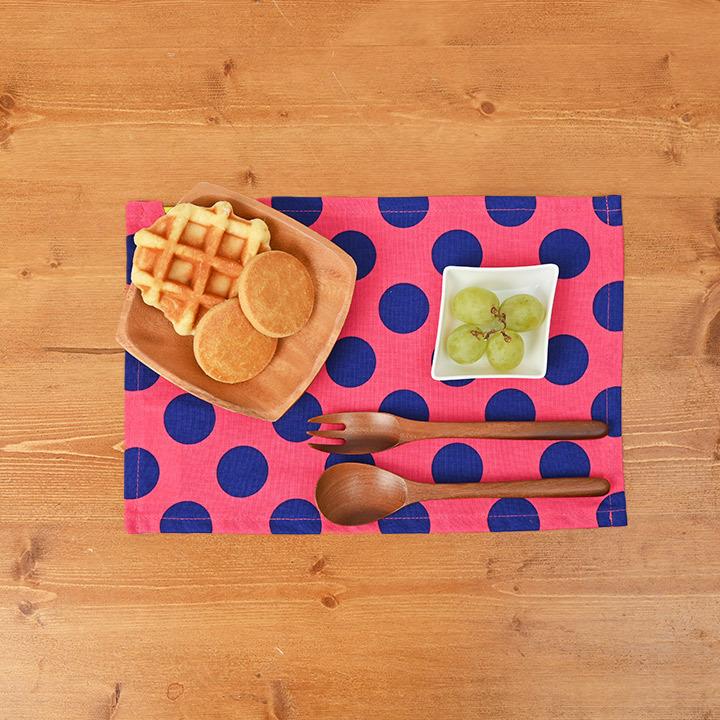 ランチョンマット 子供 小学校 おしゃれ 北欧 布 キッズランチョンマット 30×20cm マーブルドット 日本製 fabrizm 幼稚園 保育園 ティーマット 吸水 爆買 | fabrizm | 11