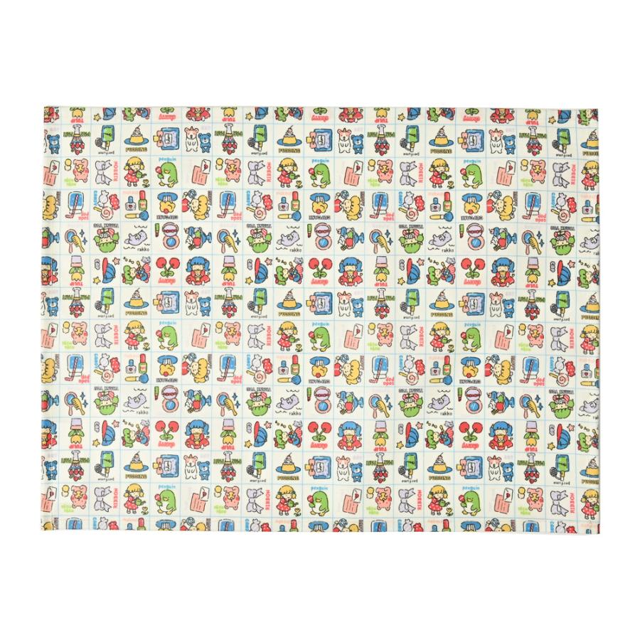 ランチョンマット おしゃれ 北欧 布 42×32cm レトロももちゃん 日本製 fabrizm ティーマット 子供用 撥水 かわいい  ビニールラミネート加工 | fabrizm | 11