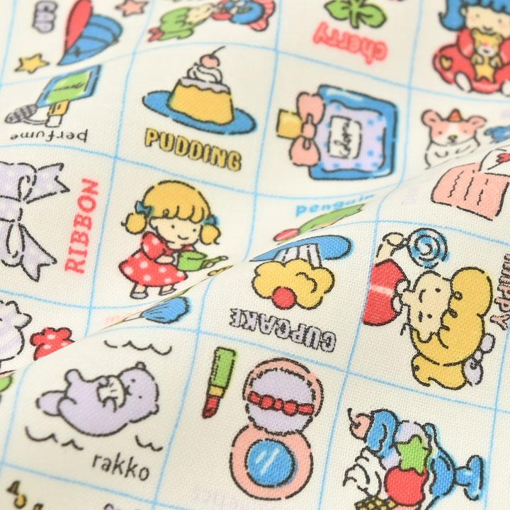 ランチョンマット 子供 小学校 おしゃれ 北欧 布 キッズランチョンマット 30×20cm レトロももちゃん 日本製 fabrizm 幼稚園 保育園 撥水 | fabrizm | 09