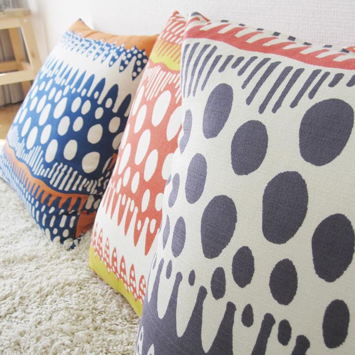 クッションカバー 中身付き 60×60 北欧 60角 バニラン＆ポリエステルわたヌードクッション 日本製 fabrizm 背当てカバー 座布団カバー 爆買 | fabrizm | 13