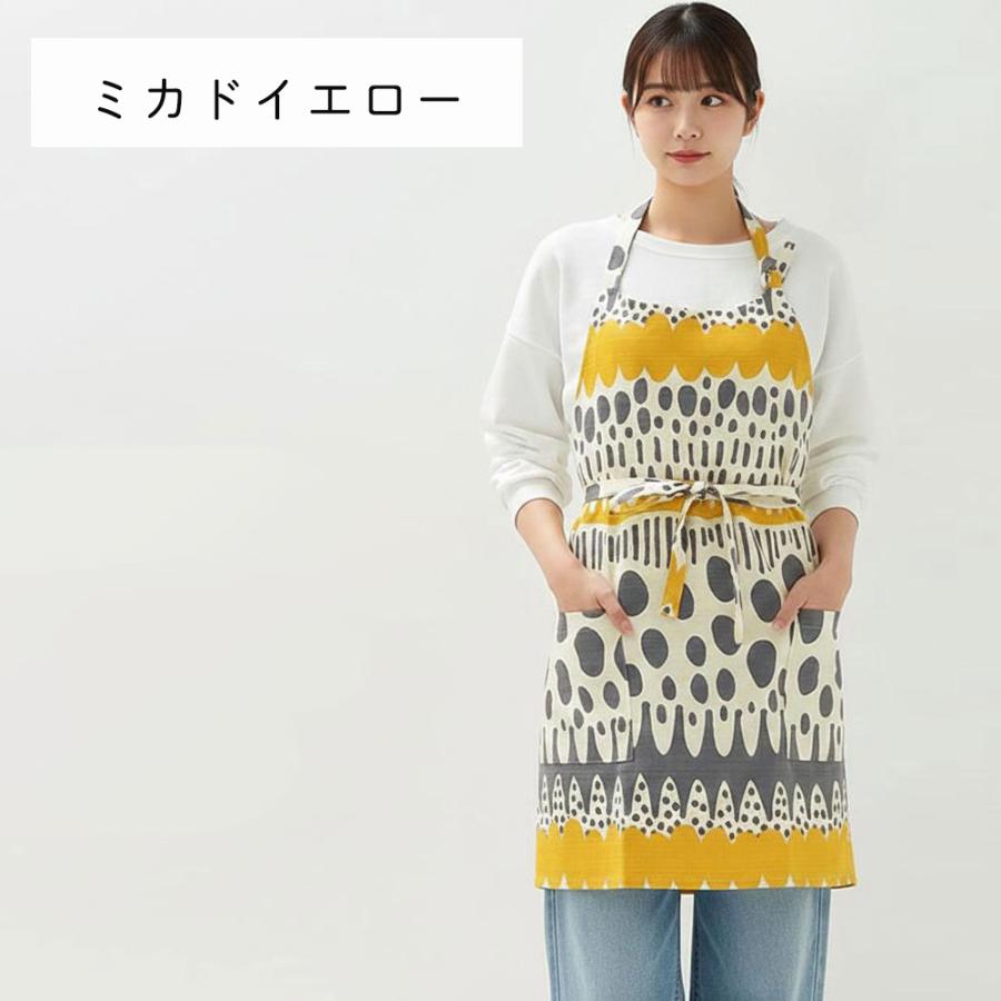 エプロン おしゃれ かわいい 保育士 北欧 ワークエプロン ショート丈 バニラン 日本製 fabrizm 母の日 料理教室 業務用 ギフト | fabrizm | 05