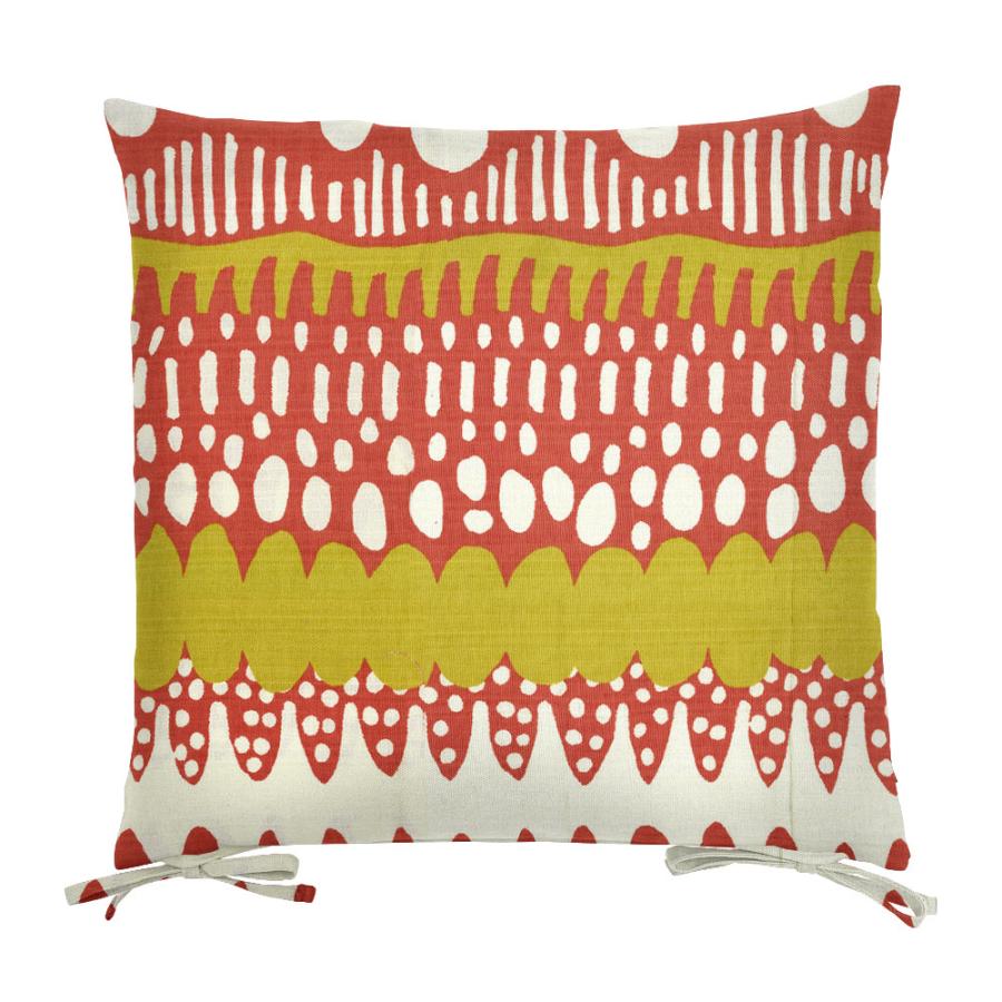 シートクッションカバー 椅子用 クッションカバー 座布団カバー ひも付き 45×45cm バニラン 日本製 fabrizm いす用 ダイニングチェア用 爆買 | fabrizm | 04