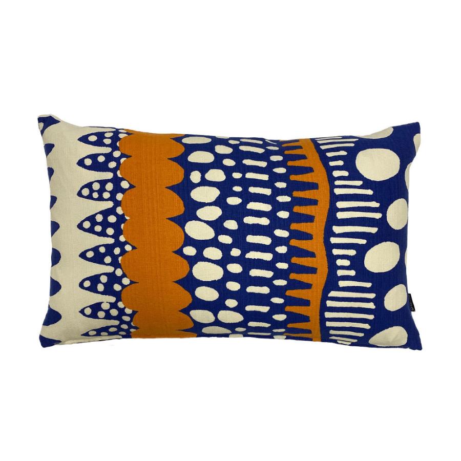 クッションカバー 中身付き 長方形 50×30 北欧 バニラン＆ポリエステルわたヌードクッション 日本製 fabrizm 背当てカバー 枕カバー | fabrizm | 16