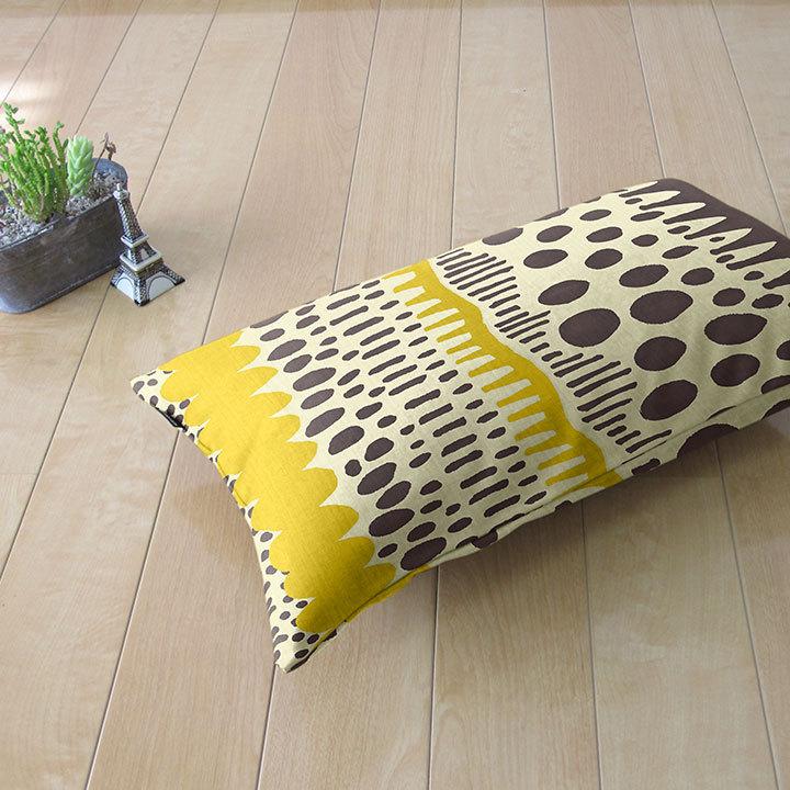 クッションカバー 中身付き 長方形 50×30 北欧 バニラン＆ポリエステルわたヌードクッション 日本製 fabrizm 背当てカバー 枕カバー | fabrizm | 13