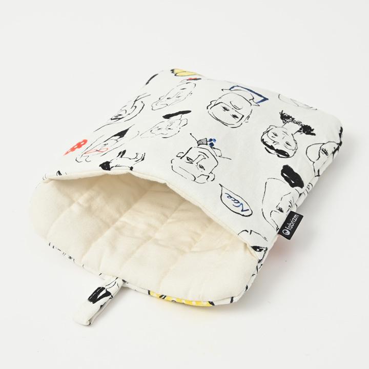 ミトン 鍋しき 鍋つかみ キッチン かわいい フェイス 日本製 fabrizm 鍋敷き 2WAY 母の日 かわいい ギフト 手袋 北欧 爆買 | fabrizm | 10