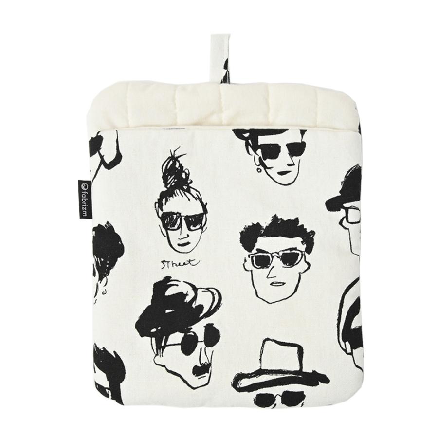 ミトン 鍋しき 鍋つかみ キッチン かわいい フェイス 日本製 fabrizm 鍋敷き 2WAY 母の日 かわいい ギフト 手袋 北欧 爆買 | fabrizm | 05