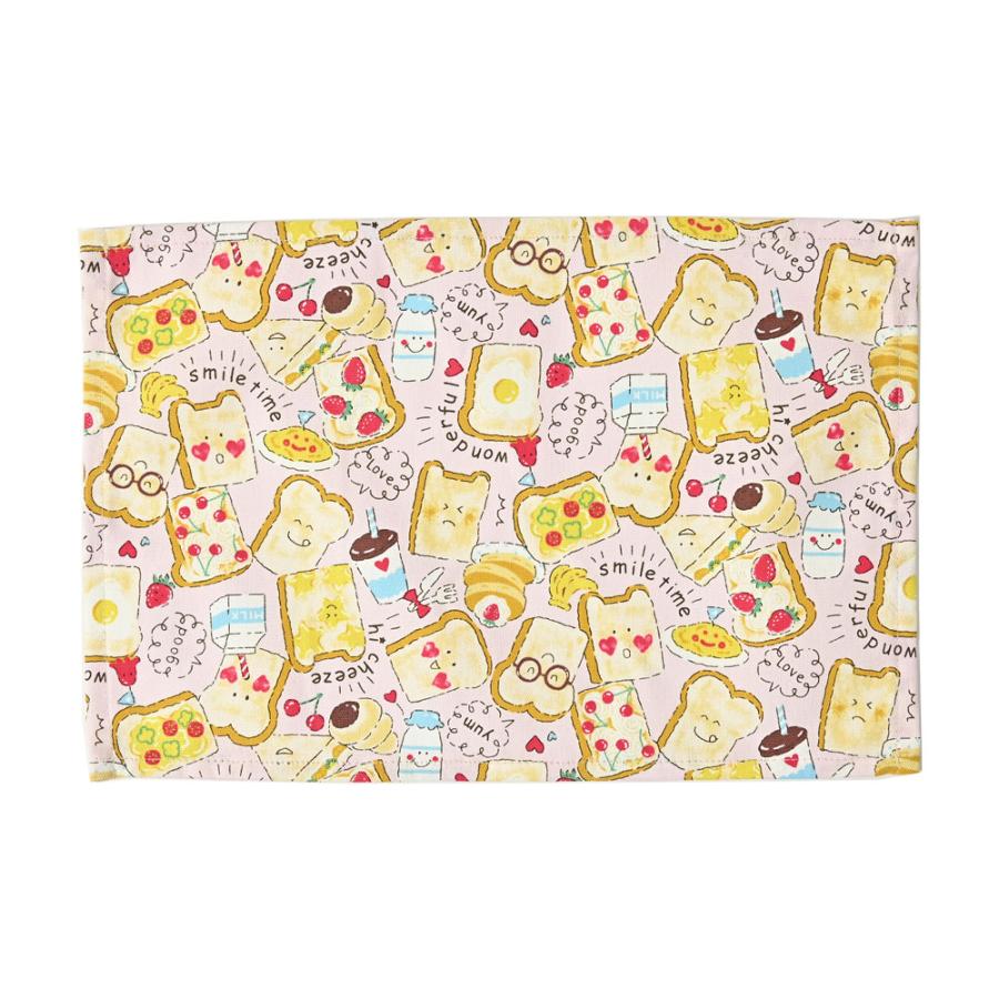 ランチョンマット 子供 小学校 おしゃれ 北欧 布 キッズランチョンマット 30×20cm 食パン 日本製 fabrizm 幼稚園 保育園 ティーマット 吸水 爆買 | fabrizm | 12