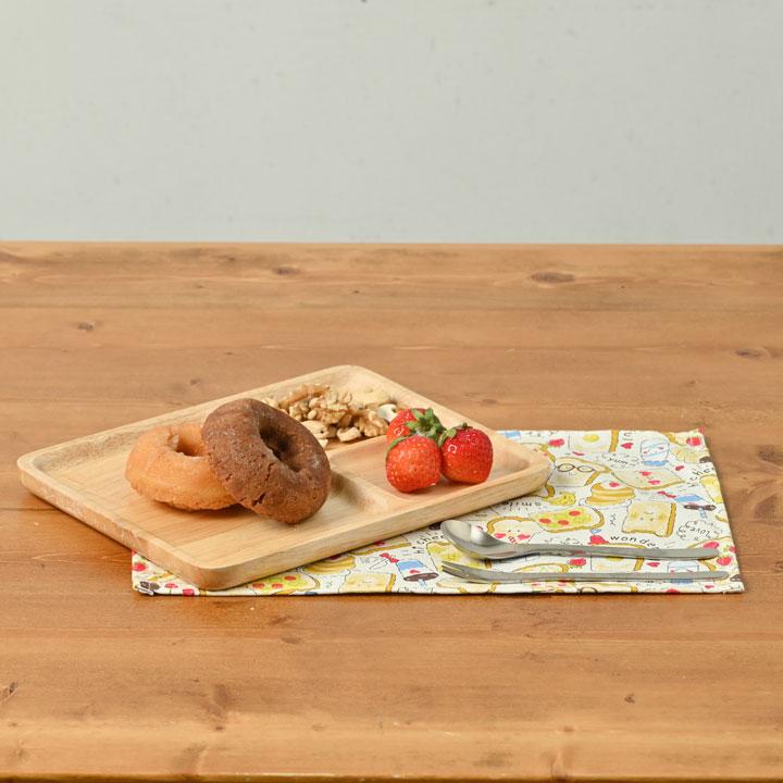 ランチョンマット 子供 小学校 おしゃれ 北欧 布 キッズランチョンマット 30×20cm 食パン 日本製 fabrizm 幼稚園 保育園 ティーマット 吸水 爆買 | fabrizm | 05