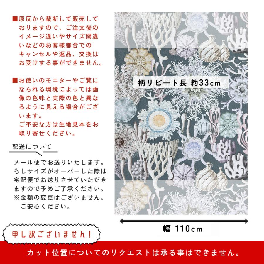fabrizm 110cm巾 カット売り【50cm単位】nora. 日本製 生地売り 北欧風 北欧 国産 コットン 北欧テイスト 入園 ハンドメイド 手芸 おしゃれ かわいい 手作り |  | 15