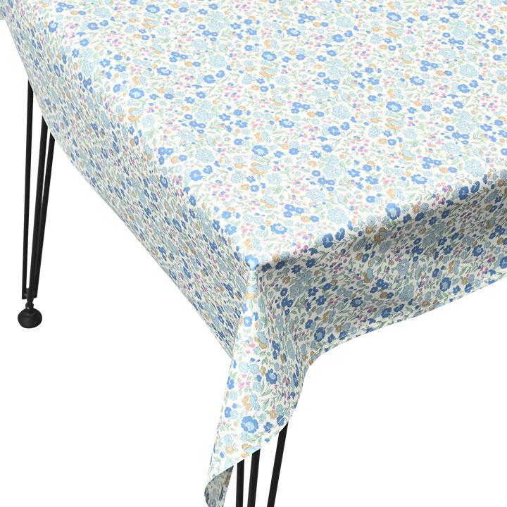 テーブルクロス 撥水 布 ビニールラミネート加工 105×105cm プティ 日本製 fabrizm トップクロス 正方形 おしゃれ かわいい 北欧 小花柄 爆買 | fabrizm | 13
