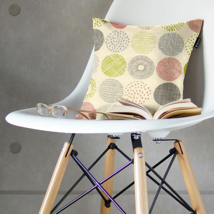 クッションカバー 中身付き 40×40 無地 40角 モーリー＆フェザーヌードクッション 日本製 fabrizm | fabrizm | 13